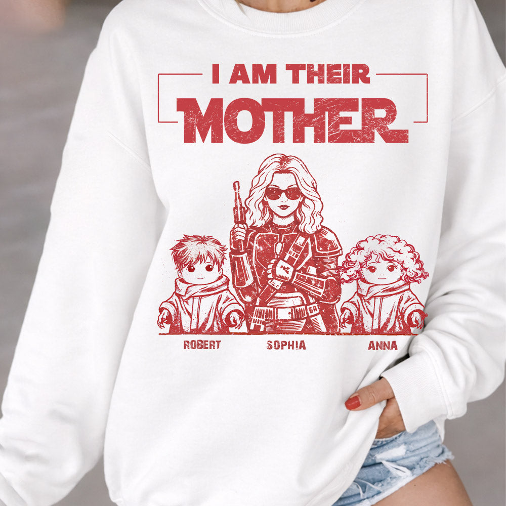 I Am Their Mother Custom Vintage Style Shirt For Mom - Mother's Day Gift (Mom/Dad Version) Nh00