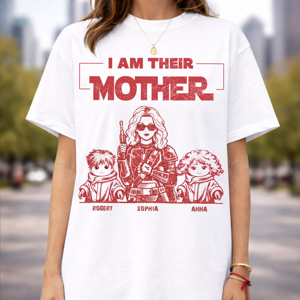 I Am Their Mother Custom Vintage Style Shirt For Mom - Mother's Day Gift (Mom/Dad Version) Nh00