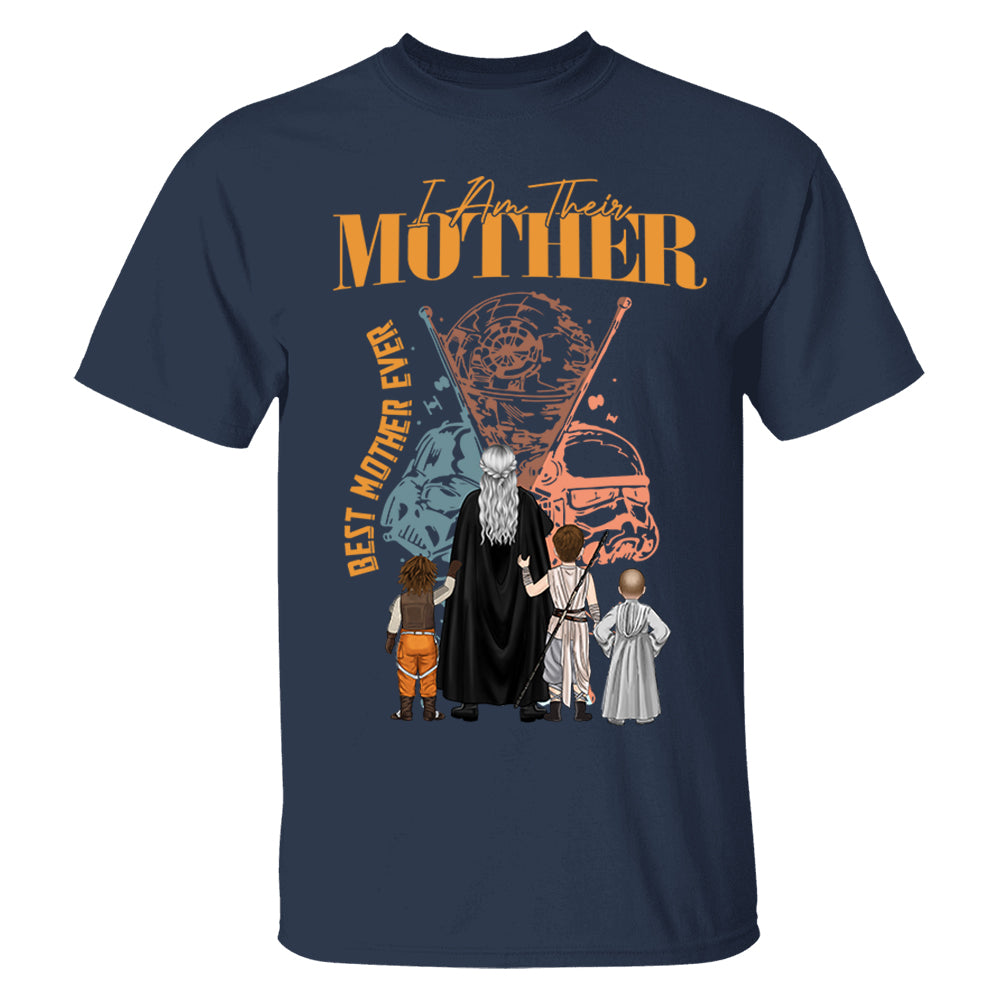 I Am Their Mother - Personalized Shirt Gift For Mom - Custom Mother's Day Gift 2026 T1807 TH23