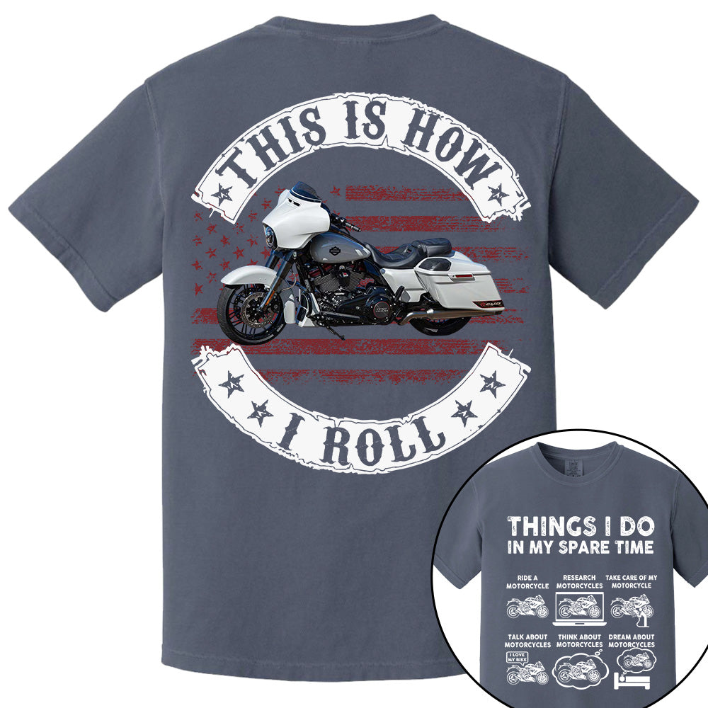 Things I Do In My Spare Time, I'm Not Old I'm Classic Funny Car Graphic Personalized Car's Photo Shirt