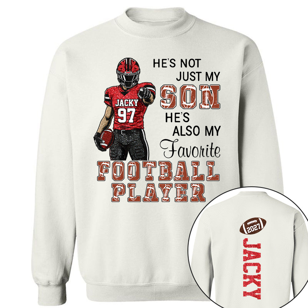 Custom Player Football Shirt, , Football Mom, High School L0411 T24