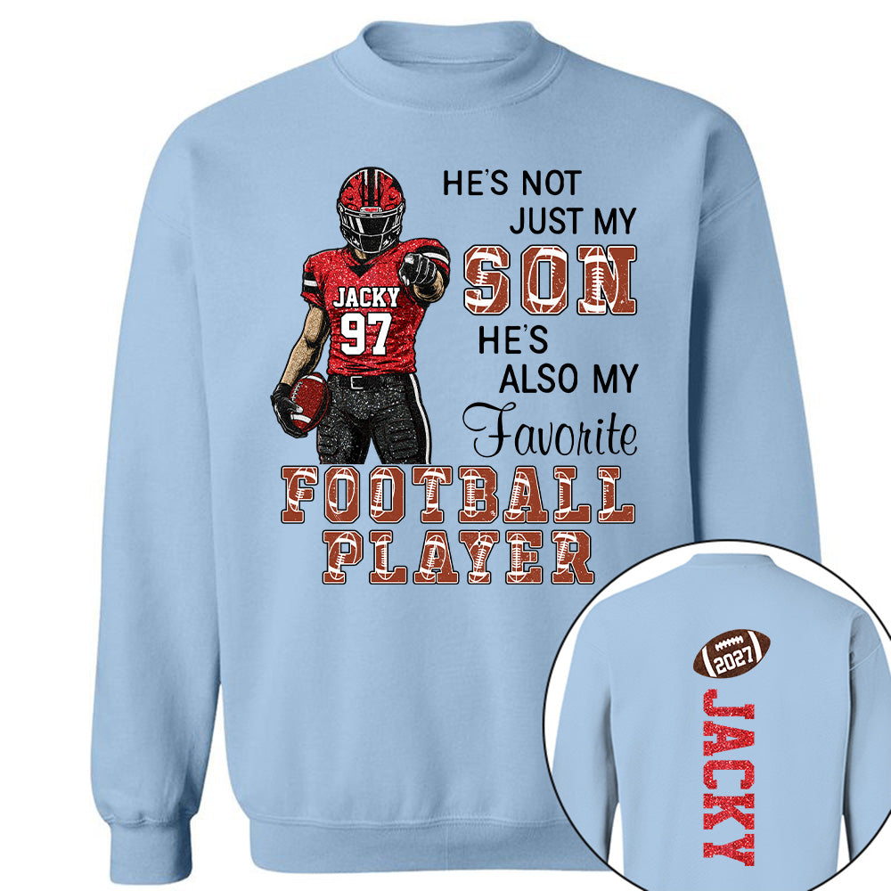 Custom Player Football Shirt, , Football Mom, High School L0411 T24