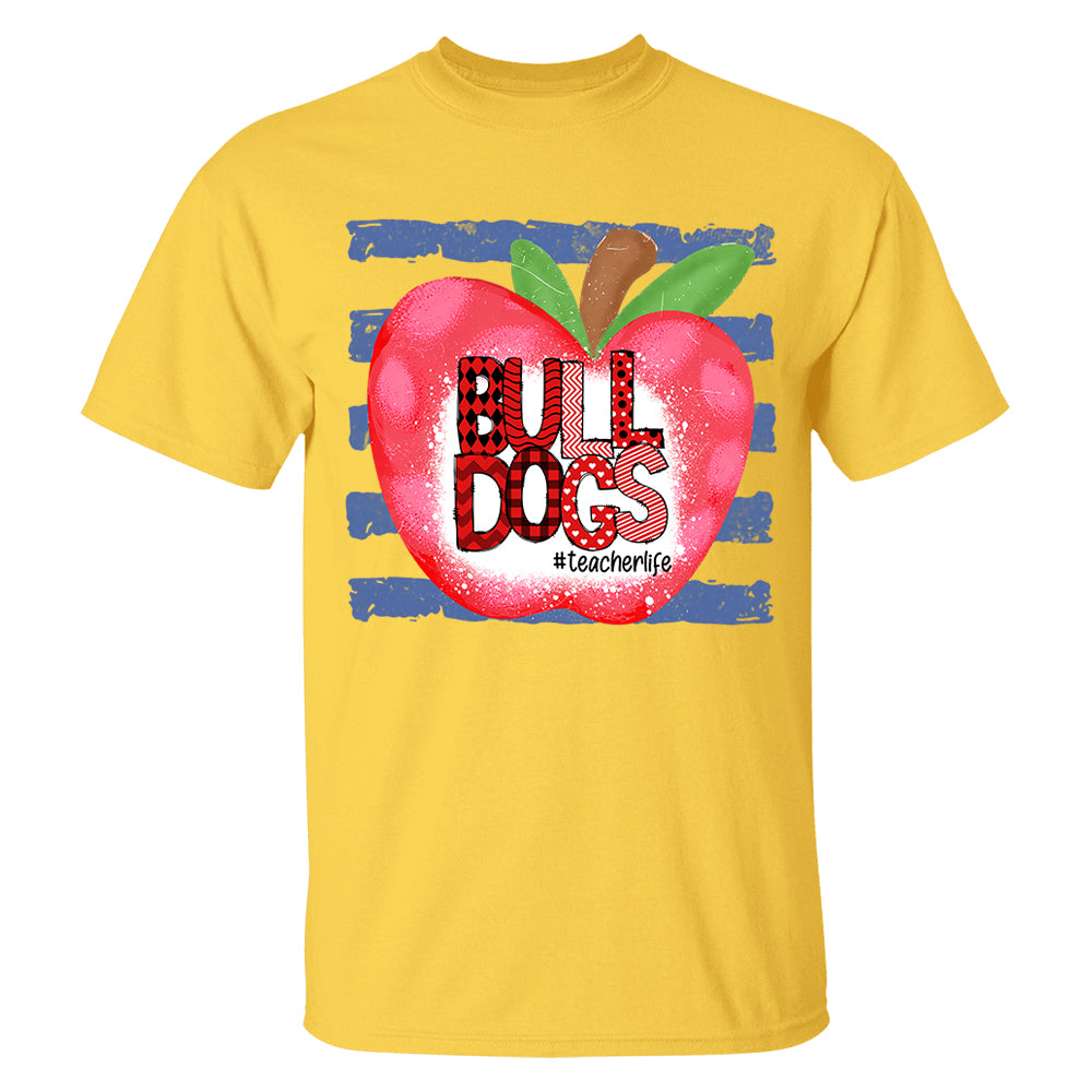 Custom School Mascot Name Shirts,  Back to School Shirt For Teacher L0411 T24