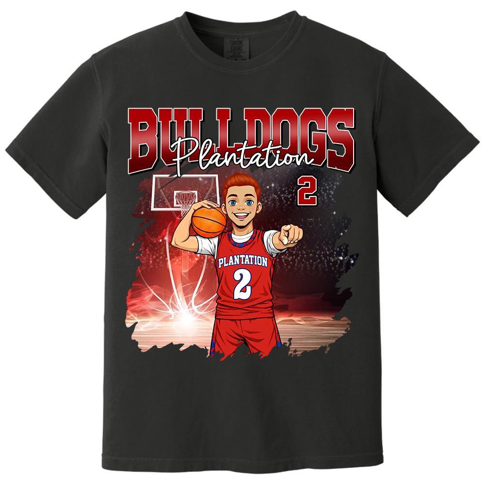 Basketball Personalized Shirt Custom Upload Photo, Clipart, Team Name, Custom Bootleg Rap Tee Basketball New Hv01