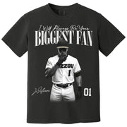 I'll Always Be Your Biggest Fan - Washed Tee Retro Bootleg Shirt For Baseball Players NA04