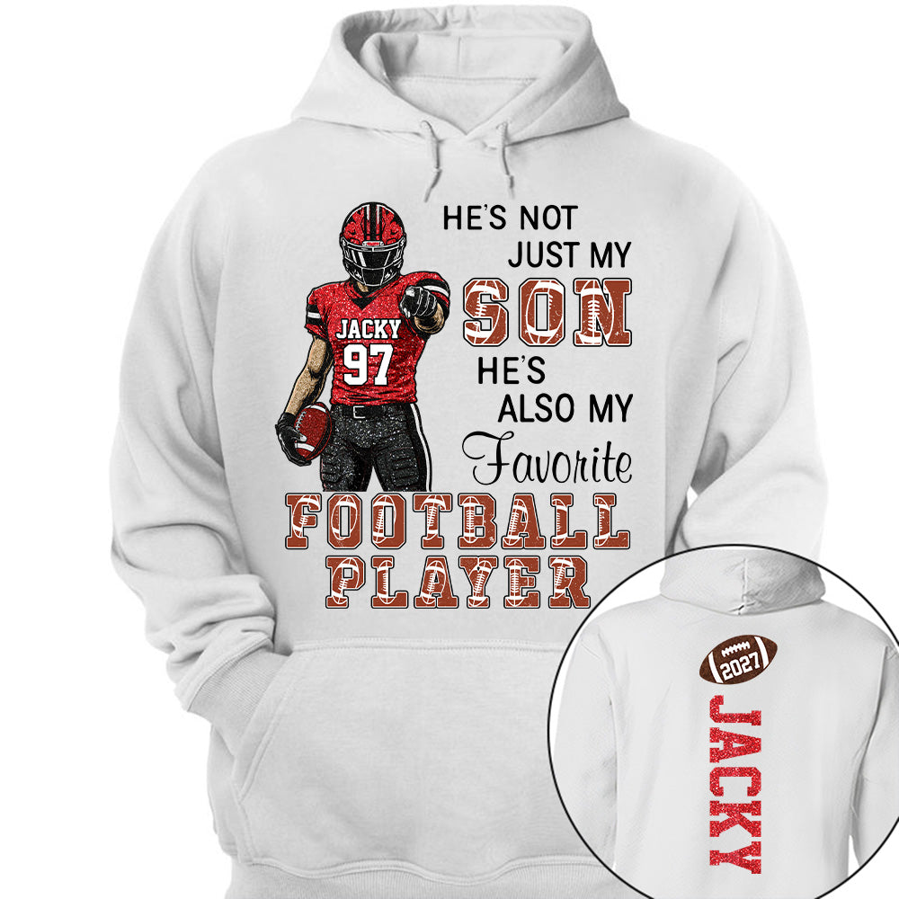 Custom Player Football Shirt, , Football Mom, High School L0411 T24