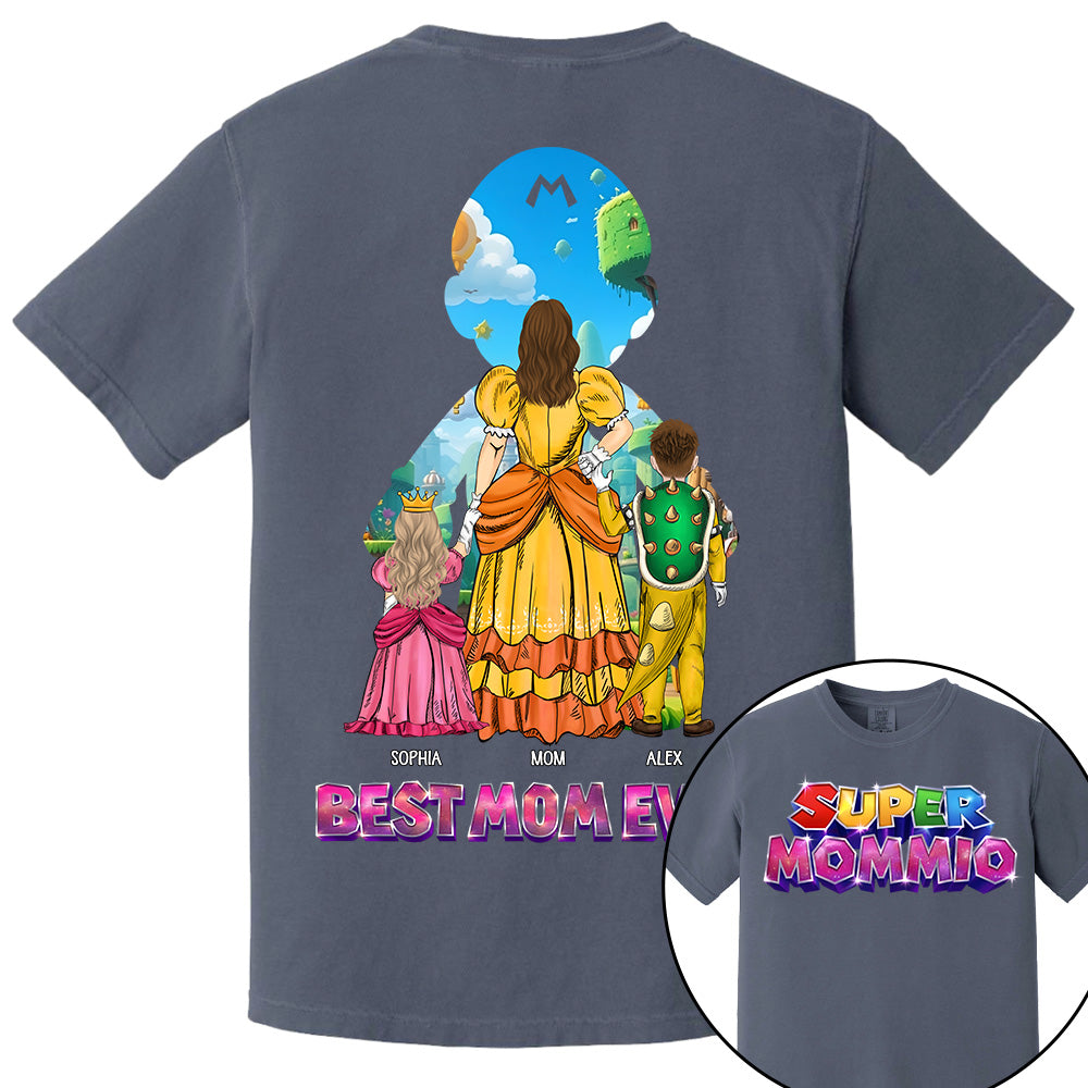 Personalized Best Mom Ever Shirt, Gift For Mommio,  Mother's Day L0411