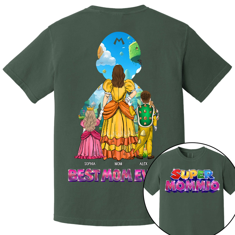 Personalized Best Mom Ever Shirt, Gift For Mommio,  Mother's Day L0411