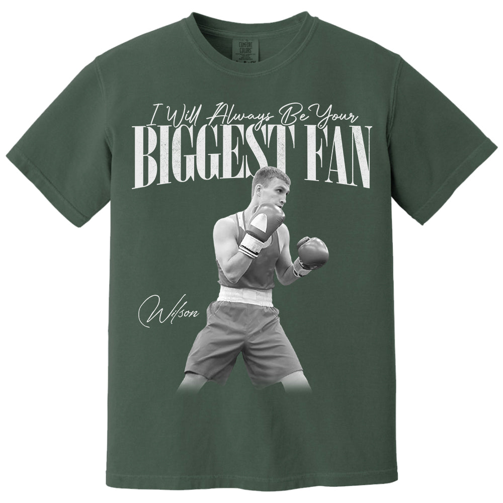 I’ll Always Be Your Biggest Fan – Washed Tee Retro Bootleg Shirt For Boxers Na02