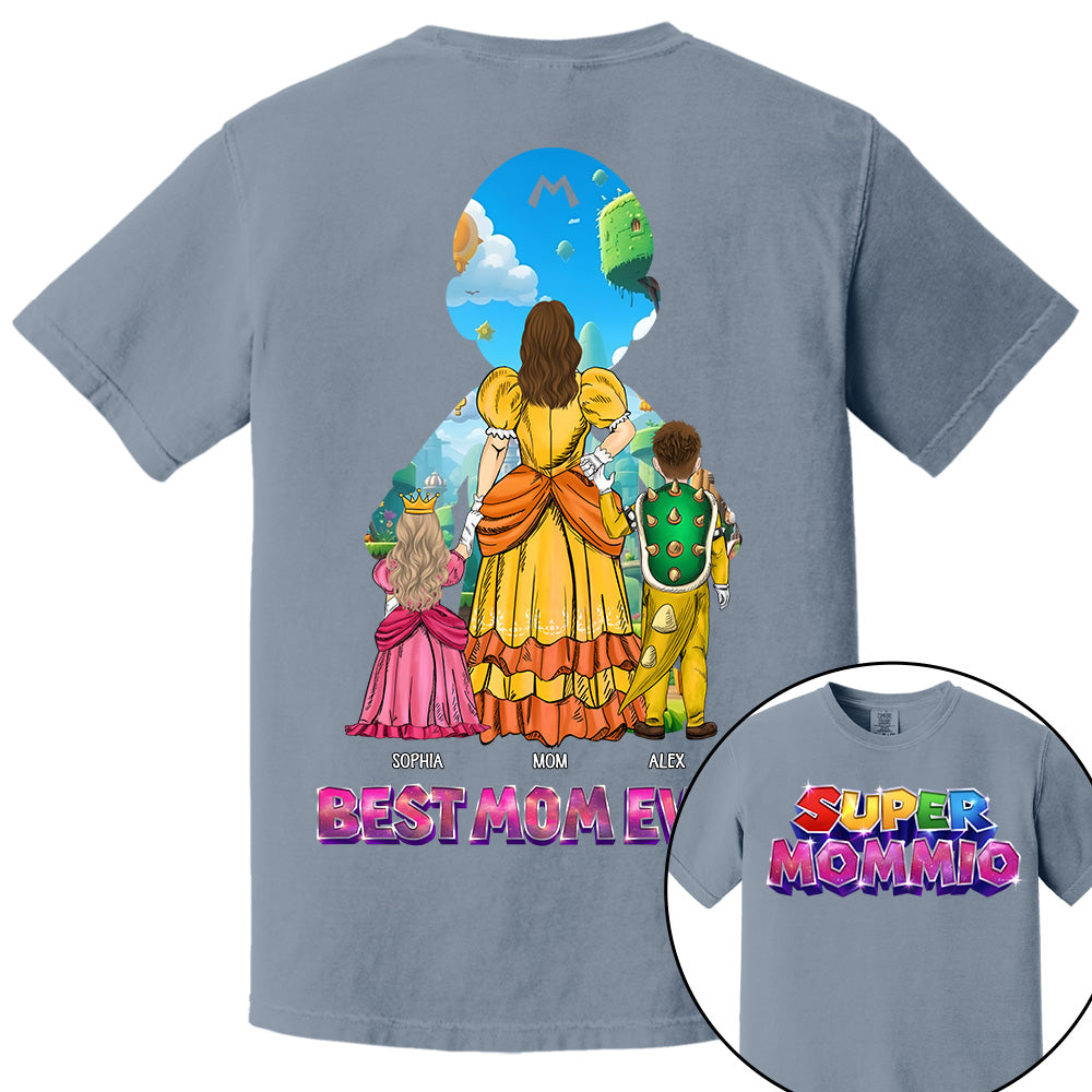 Personalized Best Mom Ever Shirt, Gift For Mommio,  Mother's Day L0411