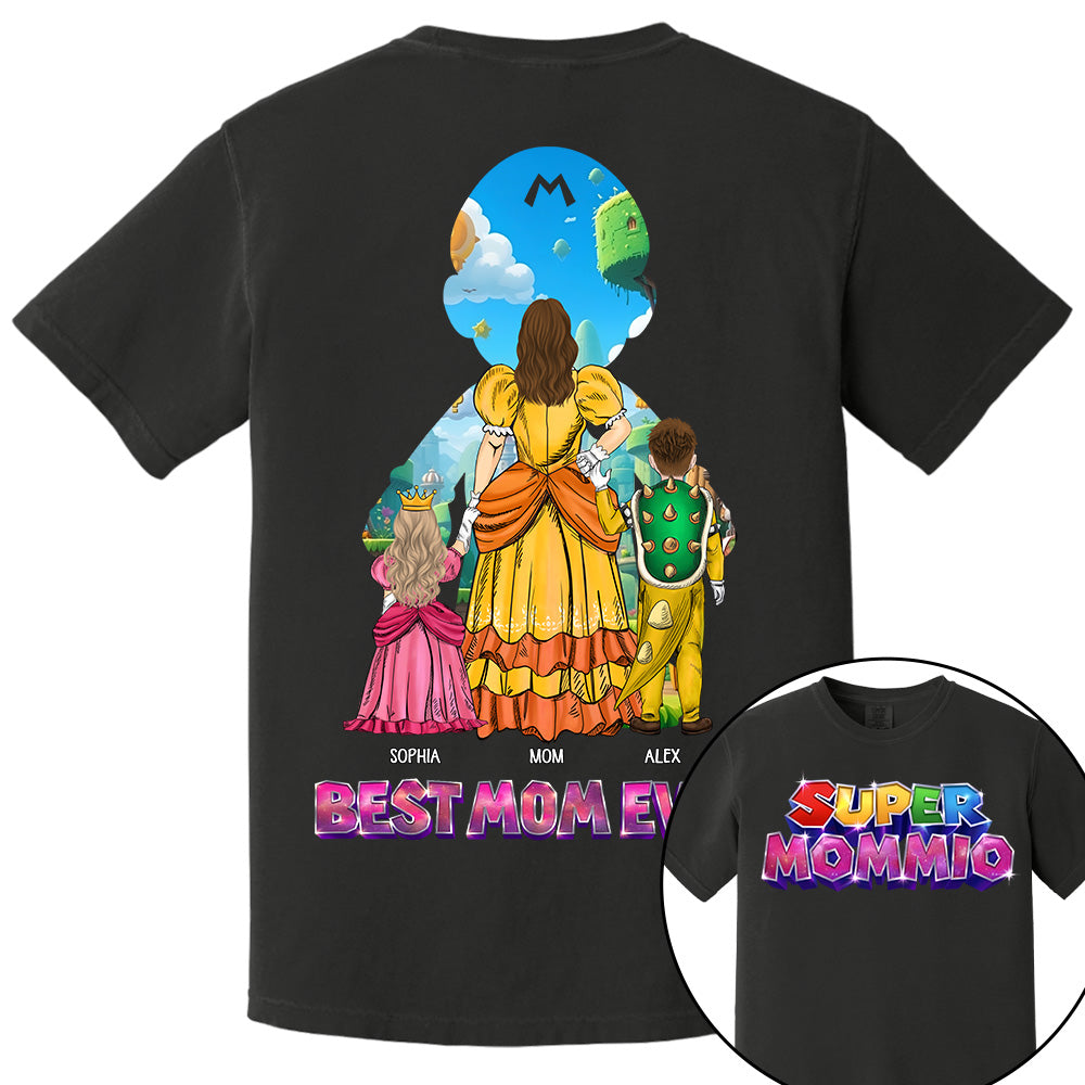 Personalized Best Mom Ever Shirt, Gift For Mommio,  Mother's Day L0411