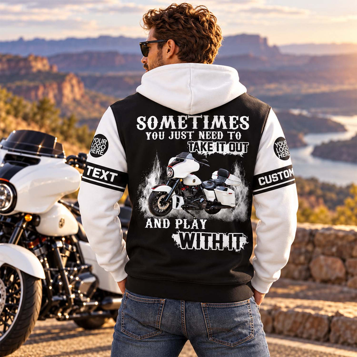 Take It Out & Play - Personalized Motorcycle Photo All Over Print Shirts - Gift For Bikers A2110 Pt99 KL07
