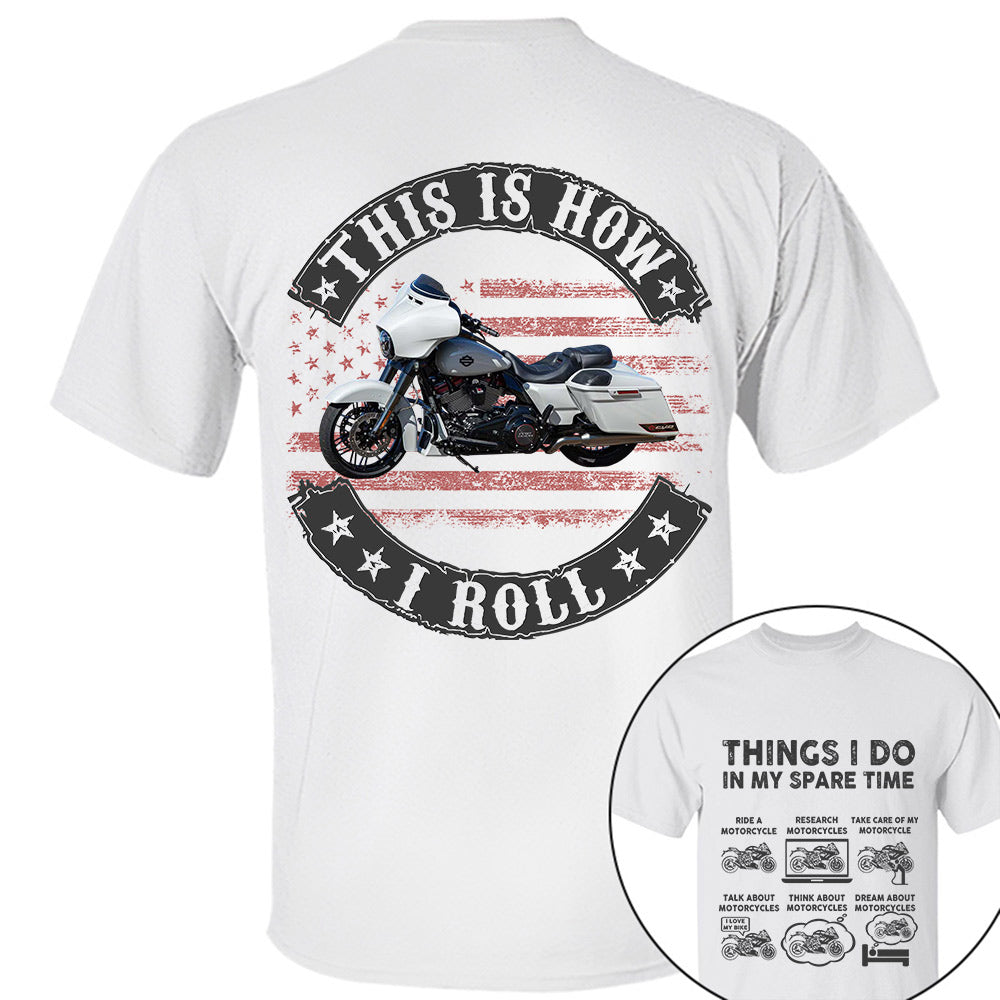 Things I Do In My Spare Time, I'm Not Old I'm Classic Funny Car Graphic Personalized Car's Photo Shirt
