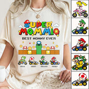 Customized Super Mummio Retro Gaming, Mario Character Shirt, Mother's Day Gift L0411 Li29
