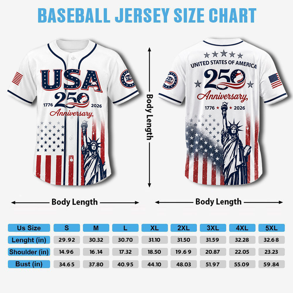 Custom Independence Day Baseball Jersey, Personalized Youth Patriotic Shirt, America Birthday Gift 2