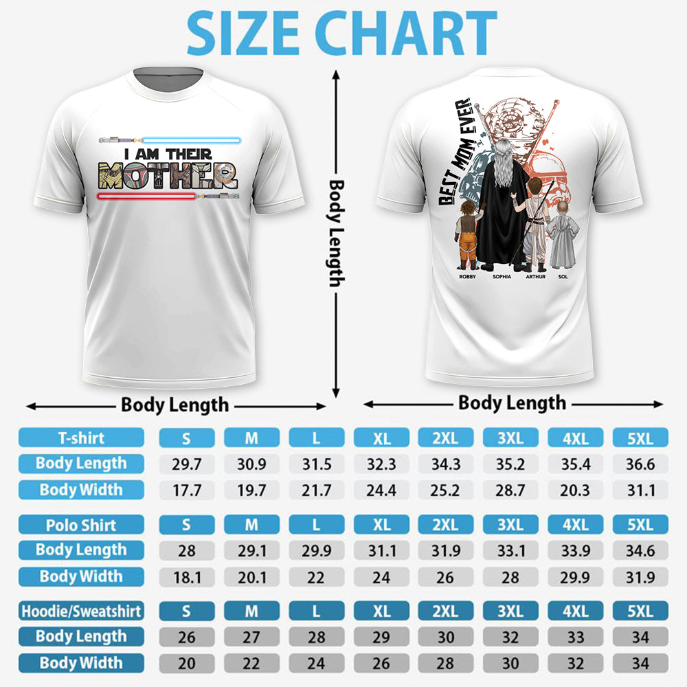 Best Mom Ever - I Am Their Mother Personalized Shirt Gift For Mom- Custom Mother's Day Gift 2026 T1807 Hv01