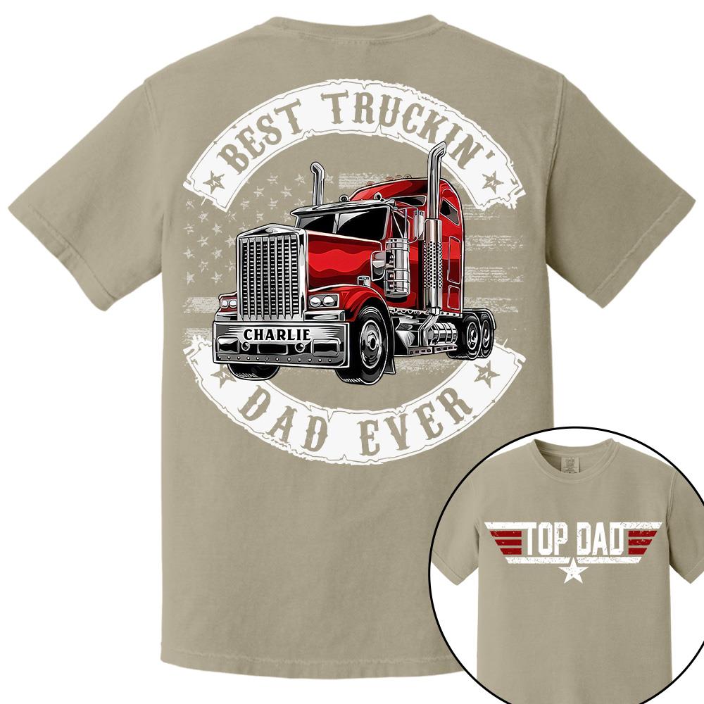 America Driver Dad Custom Shirt, Gift For Dad, Grandpa L0411 Hv01