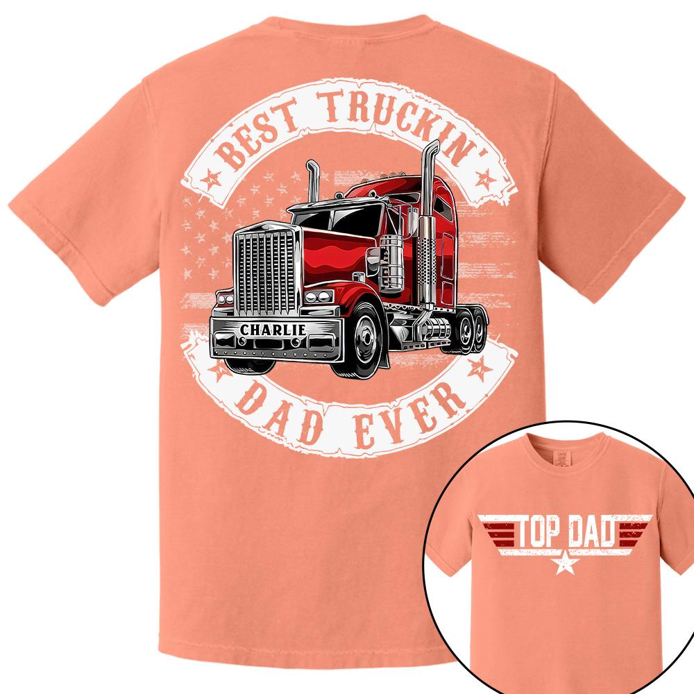 America Driver Dad Custom Shirt, Gift For Dad, Grandpa L0411 Hv01
