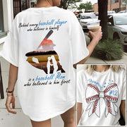 Behind Every Baseball Player Shirt - Personalized Shirt For Baseball Family A2110