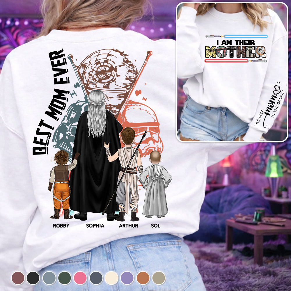 Best Mom Ever - I Am Their Mother Personalized Shirt Gift For Mom- Custom Mother's Day Gift 2026 T1807 Hv01