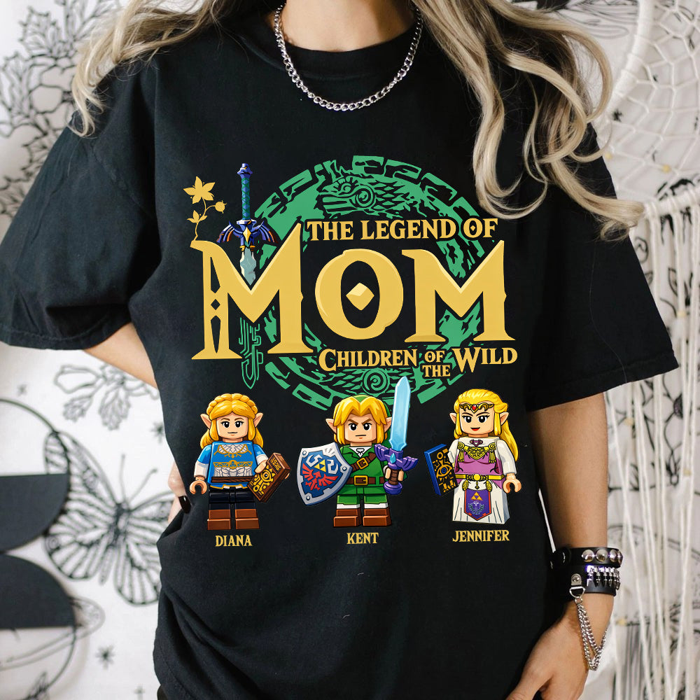 Personalized The Legend Of Mom Shirt - Children Of The Wild Shirt Gift For Mom 2026 VH01
