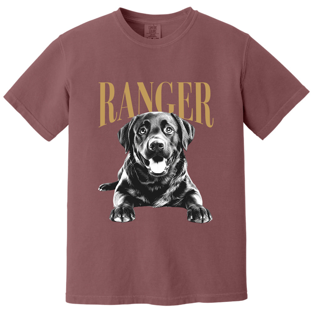 Custom Photo Dog Dad Shirt Custom Photo and Name Pet Shirt, Cat Dad Shirt, Dog Dad Father's Day Gifts, Father's Day Gift For Husband Vh01 