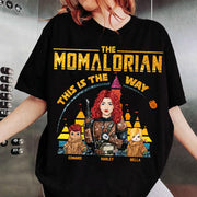 The Momalorian This Is The Way - Personalized Glitter Style Shirt For Mom Dad New Version 2026 Nh00