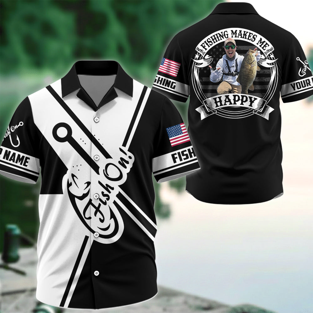 Just One More Cast I Promise, Personalized Fishing Shirt, Gift For Fishing Lovers T1807 Hv01