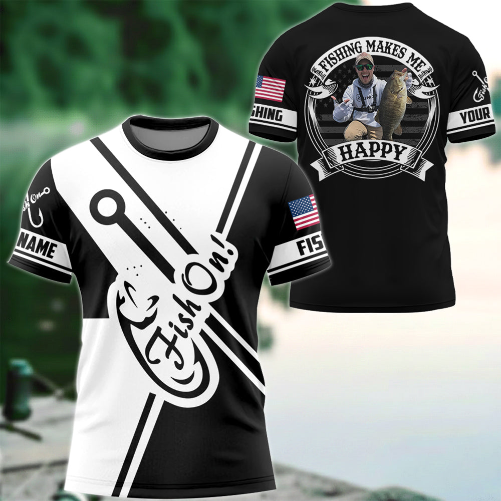 Just One More Cast I Promise, Personalized Fishing Shirt, Gift For Fishing Lovers T1807 Hv01