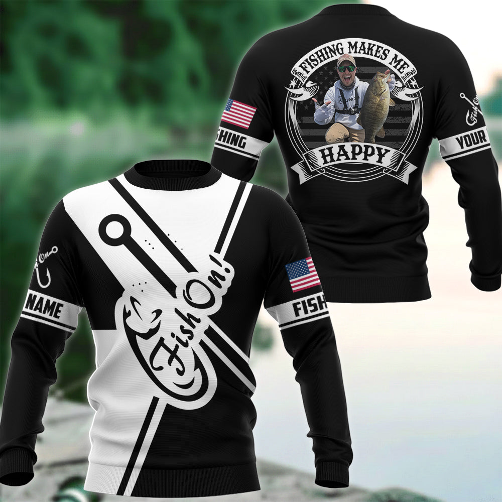 Just One More Cast I Promise, Personalized Fishing Shirt, Gift For Fishing Lovers T1807 Hv01