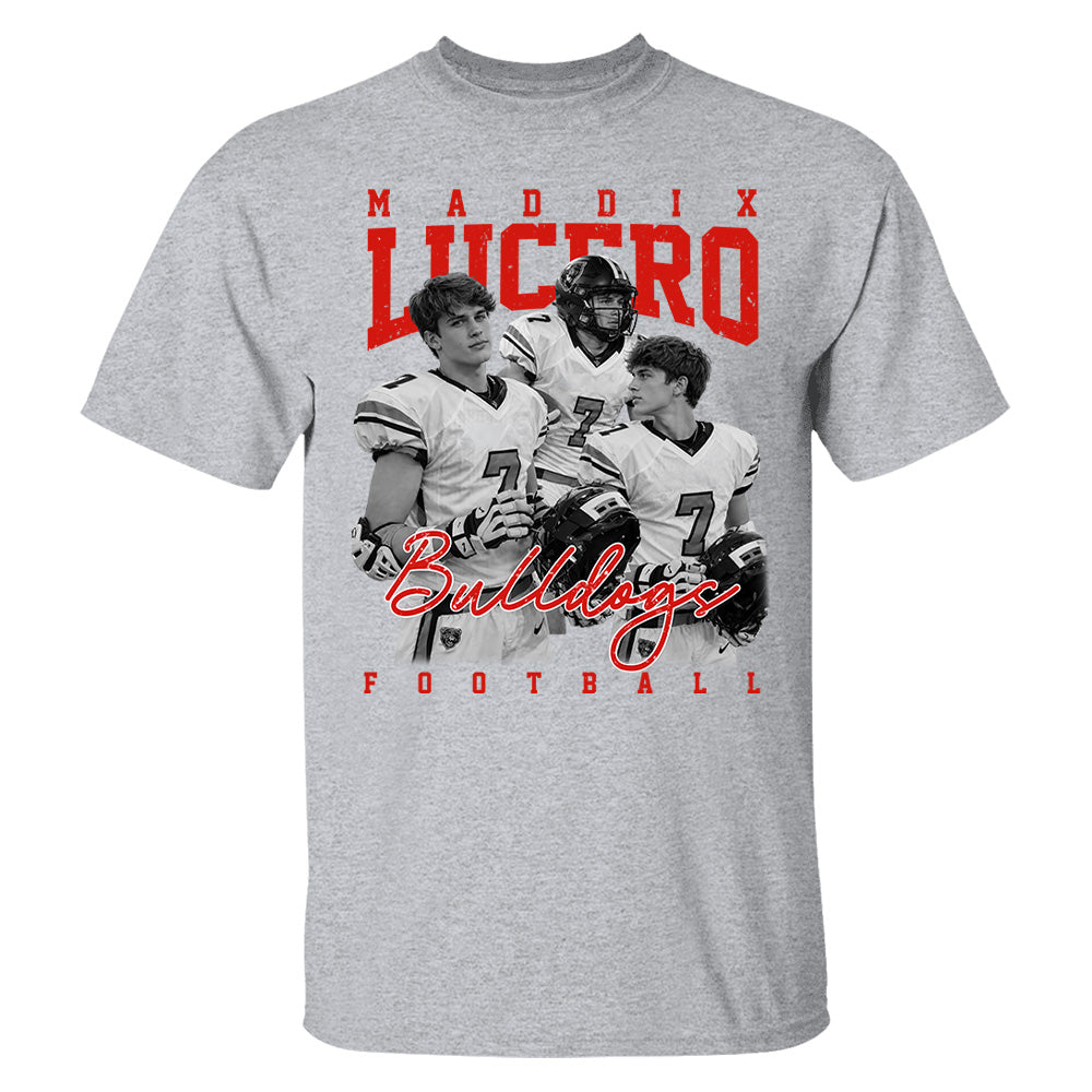 Personalized Washed Tee Retro Bootleg Shirt For Football Players NA04 T24