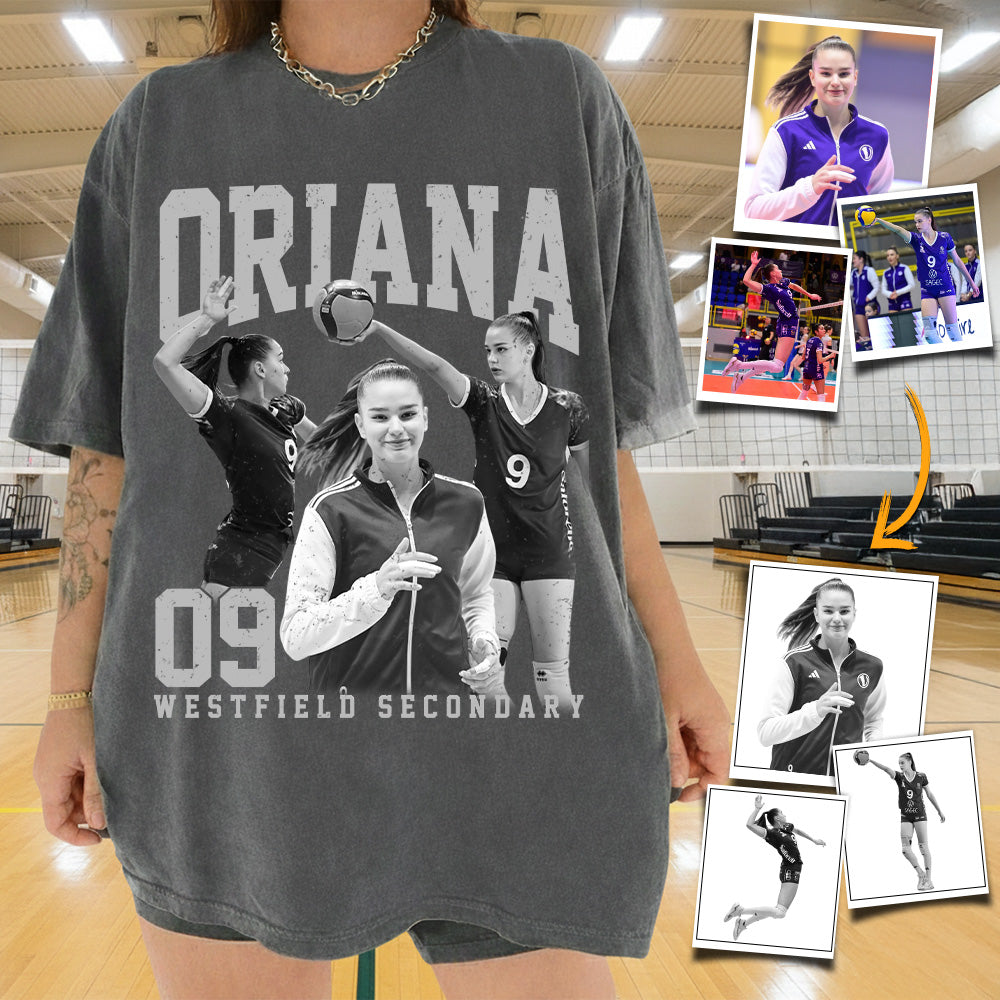 Volleyball Lover - Personalized Washed Tee Custom Sport Players Sport Family NA04 T24