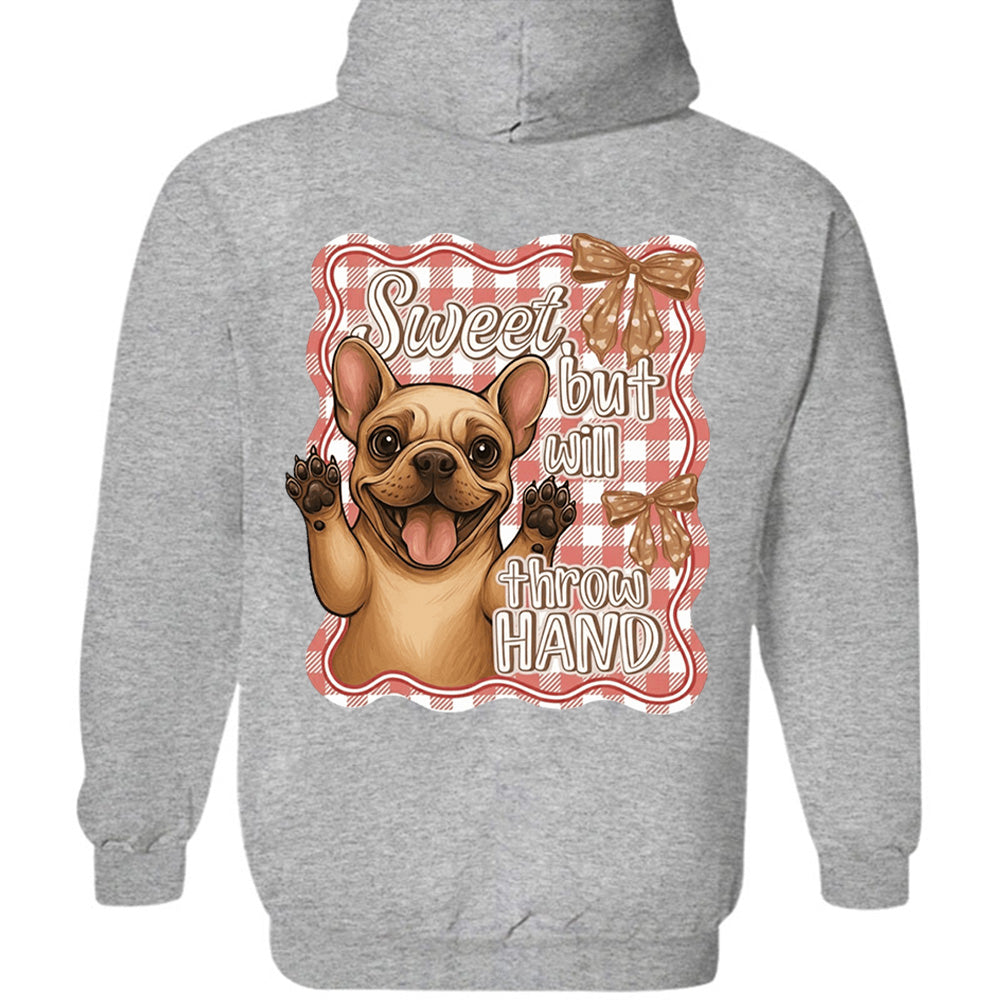 Personalized Sweet, but will throw HAND Cute Shirt For Dog Lovers Li29