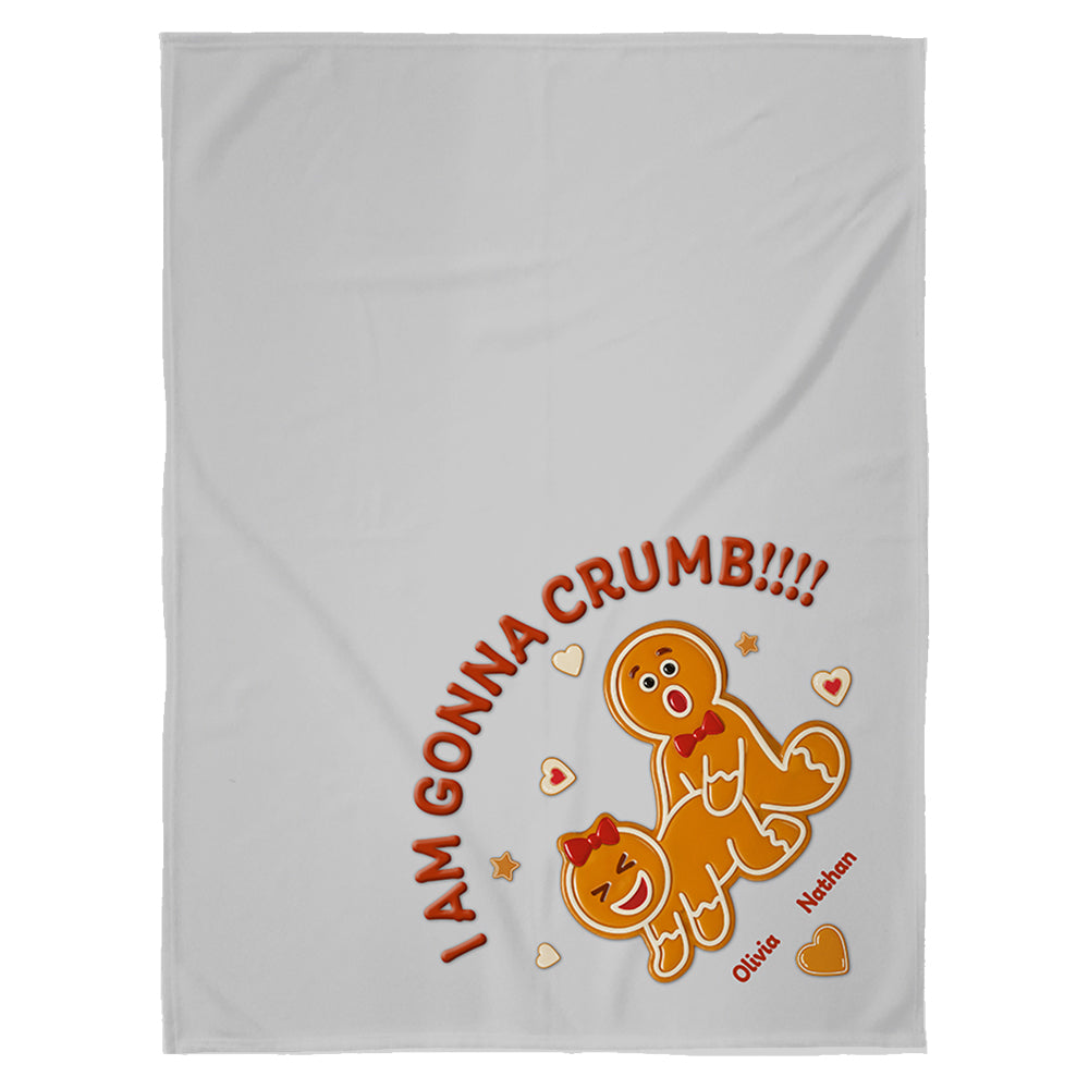 This Is Our Cuddling Gingerbread Blanket Personalized Blanket Gift For Couple Hv01