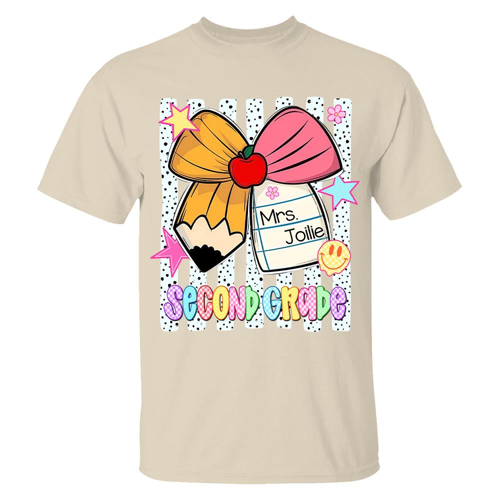 Custom Back to School Custom Shirts, Pre K to 5th Grade L0411 Hv01