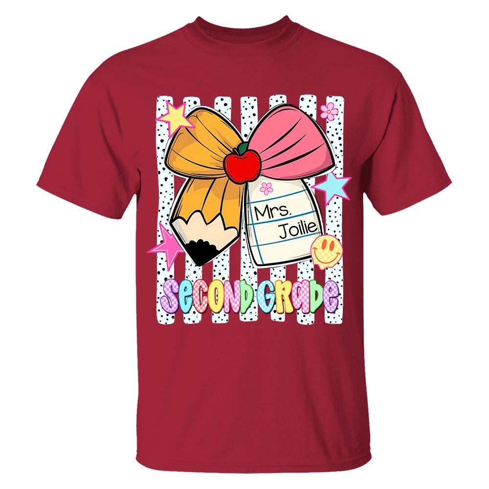 Custom Back to School Custom Shirts, Pre K to 5th Grade L0411 Hv01