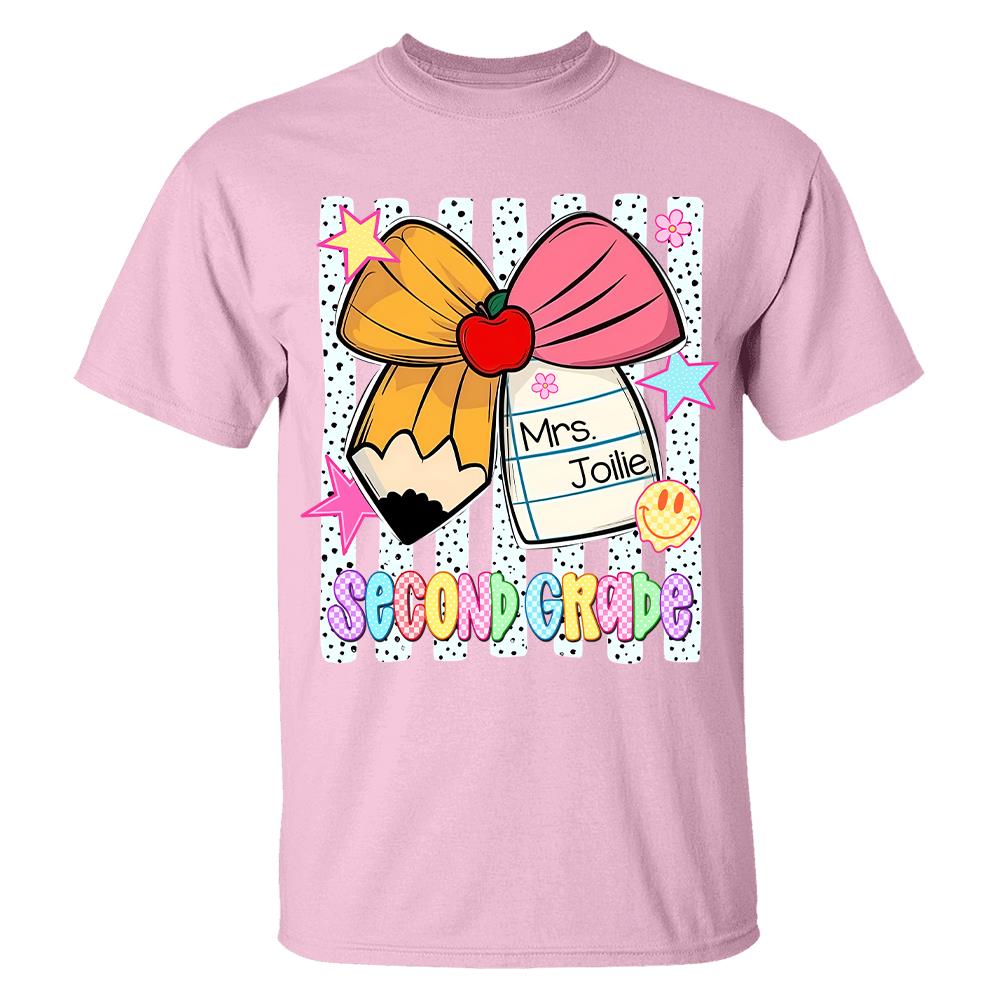 Custom Back to School Custom Shirts, Pre K to 5th Grade L0411 Hv01