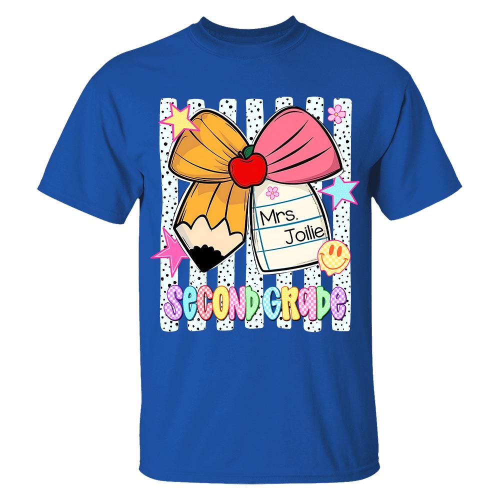 Custom Back to School Custom Shirts, Pre K to 5th Grade L0411 Hv01
