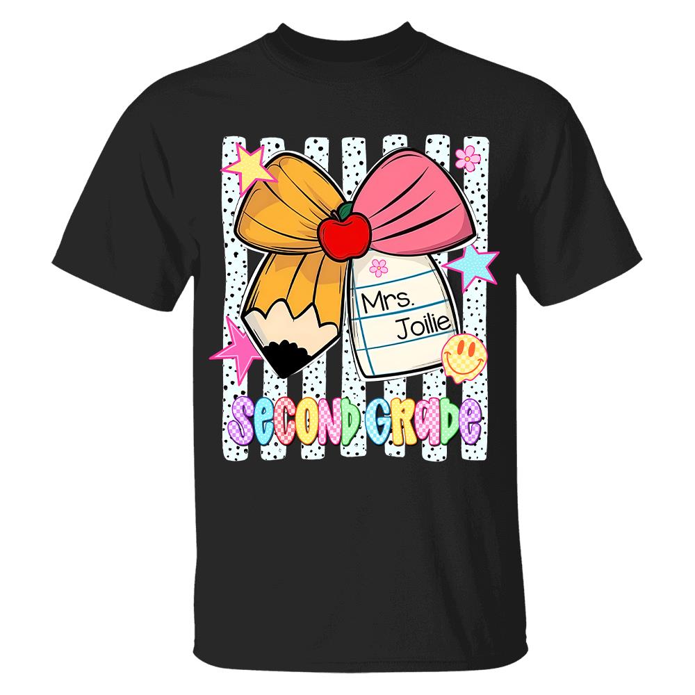 Custom Back to School Custom Shirts, Pre K to 5th Grade L0411 Hv01