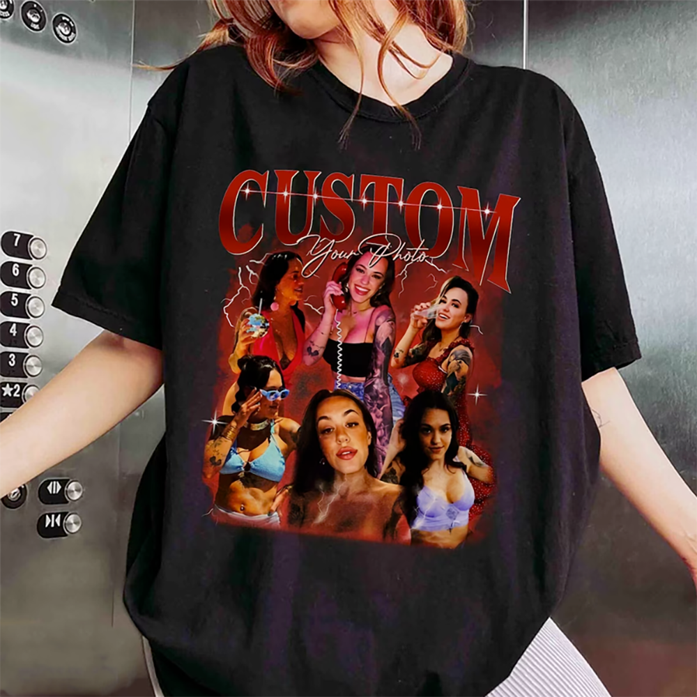 Custom Bootleg Rap Tee, Custom Photo Shirt, Custom Photo Vintage Graphic 90s Tshirt, CUSTOM Your Own Bootleg Idea Here, Insert Your Design