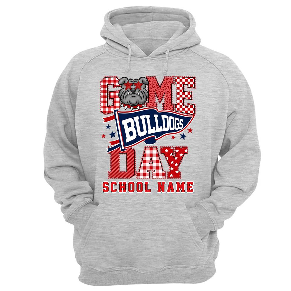 Custom School Mascot Game Day Shirt , School Spirit L0411 Hv01