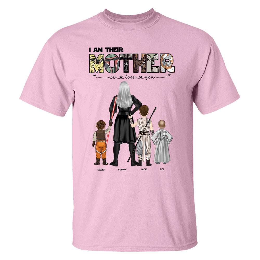 I Am Their Mother, Personalized Shirt For Mom T1807 pt99