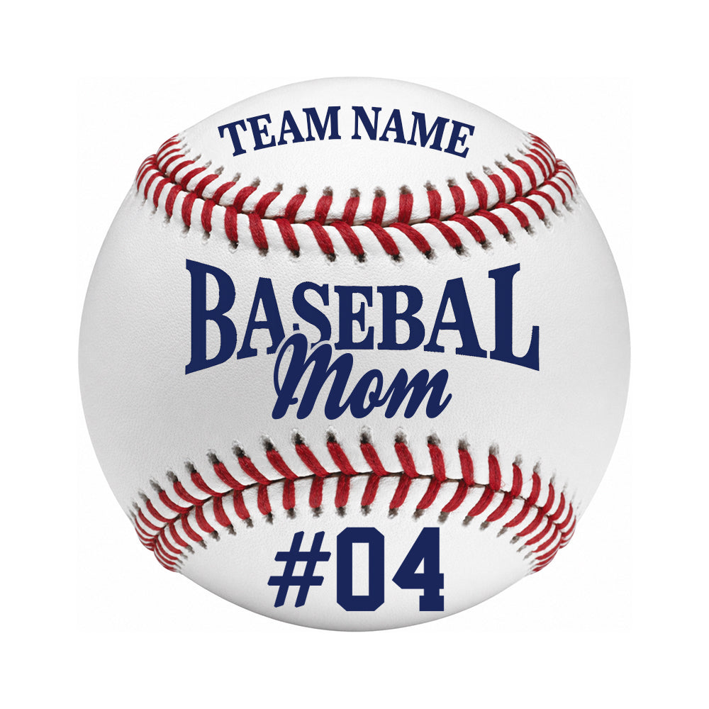 Personalized Baseball Gifts, Custom Baseball Back To School Gift, Photo Baseball Gift For Mom, Baseball Team Fan Gift,Printed Baseball Gift MT2