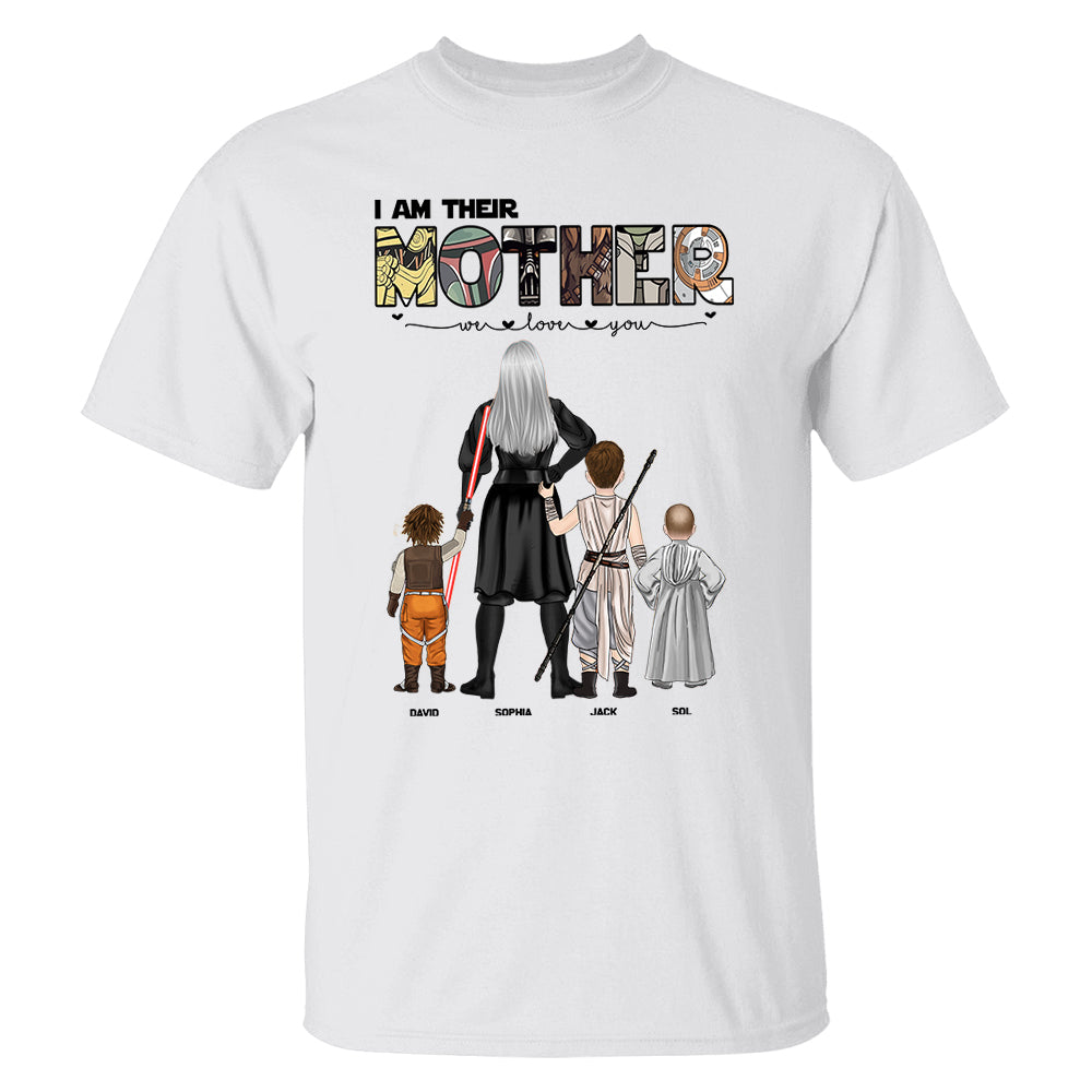 I Am Their Mother, Personalized Shirt For Mom T1807 pt99