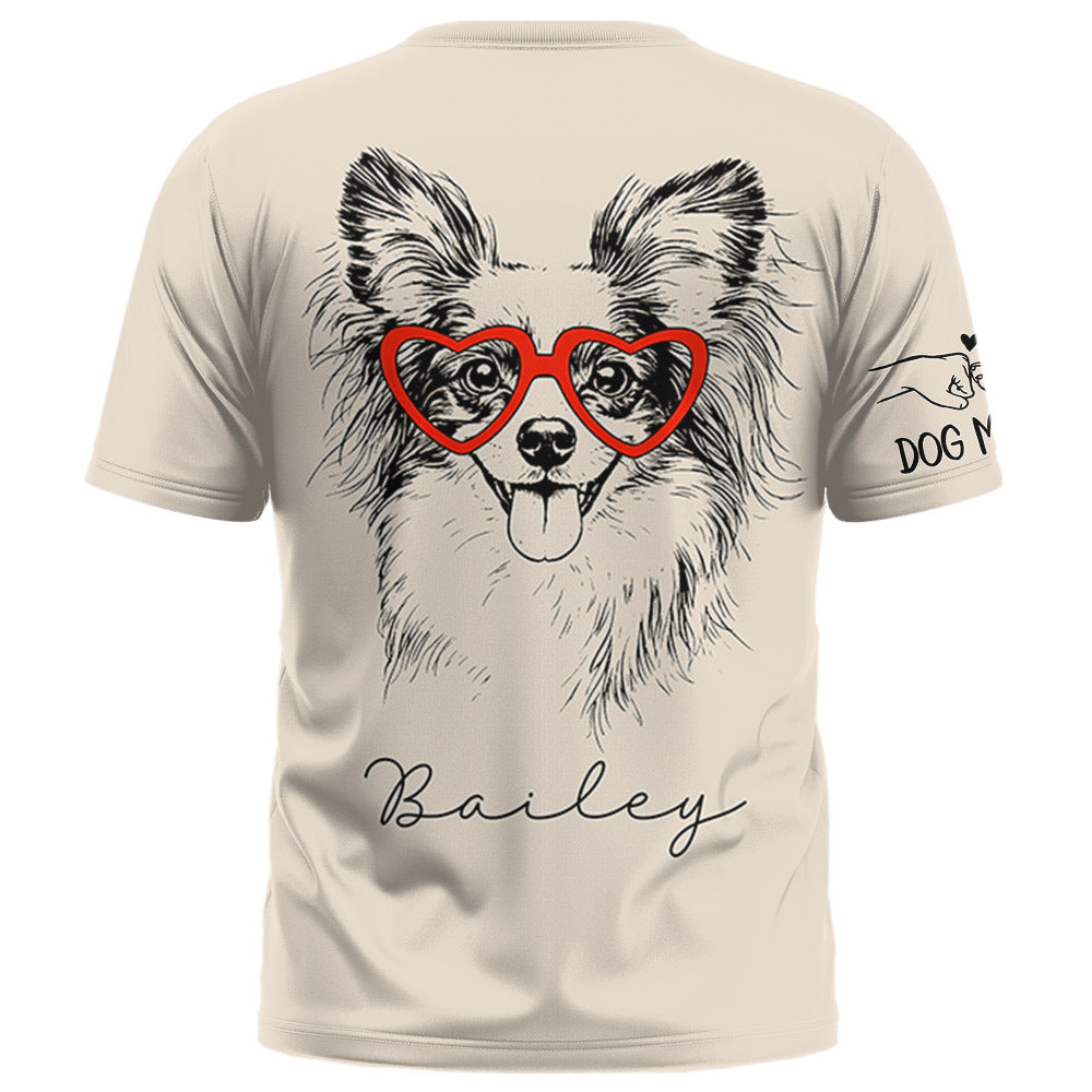 Puppy Love, Valentine's Day Dog Lover Shirt, Personalized Gift For Dog Dad Dog Mom T1807