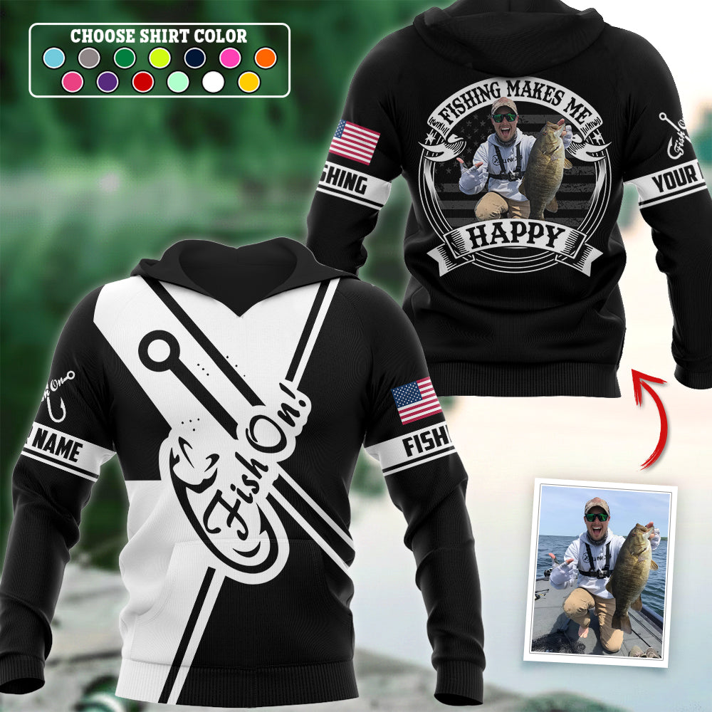 Just One More Cast I Promise, Personalized Fishing Shirt, Gift For Fishing Lovers T1807 Hv01