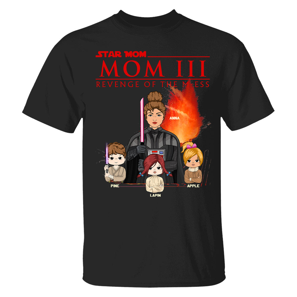 Mom³ – Revenge of the M-ess Personalized Shirt For Mom Tu20