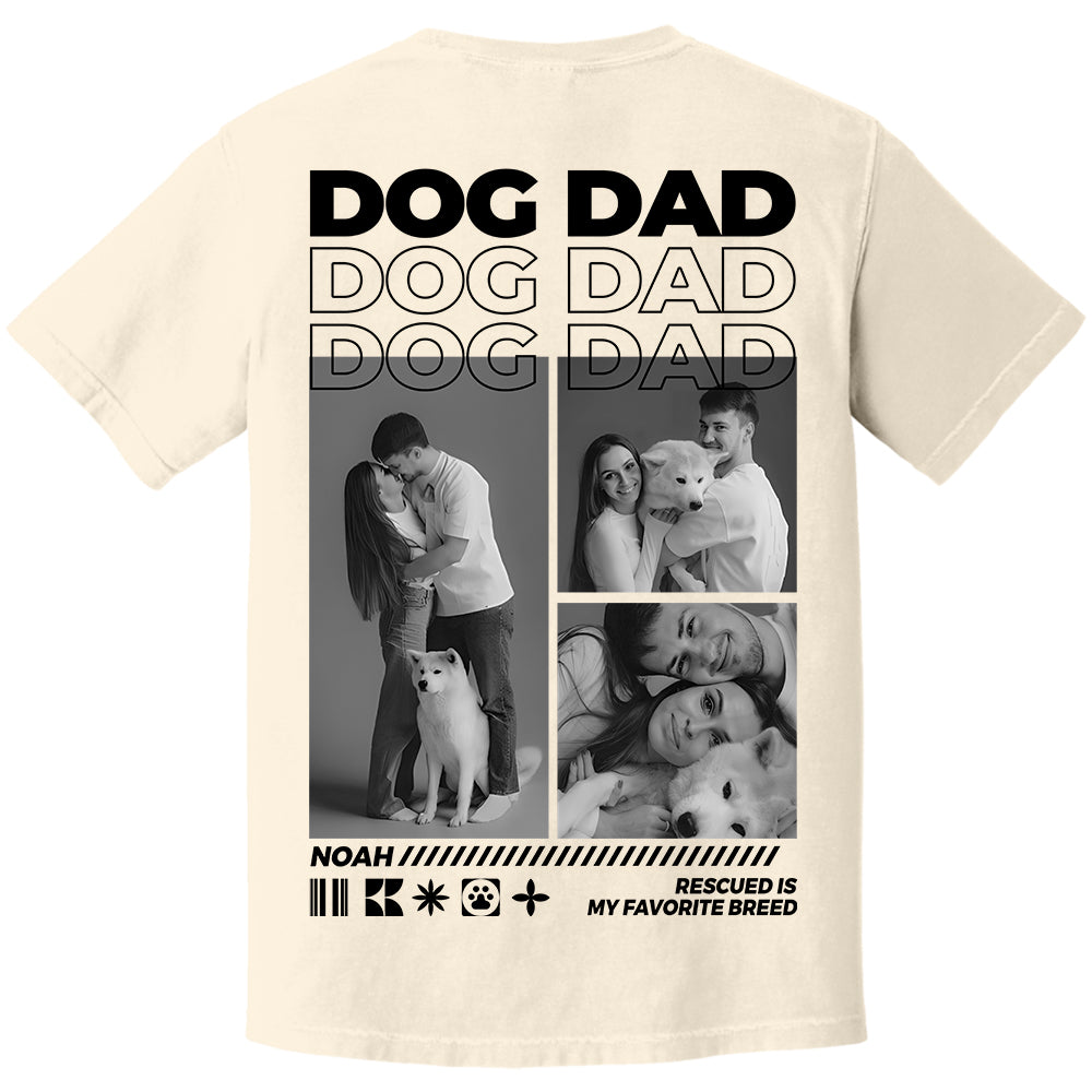 Dog Mom/Dog Dad, Personalized Shirt, Custom Photo Gift For Dog Lovers T1807