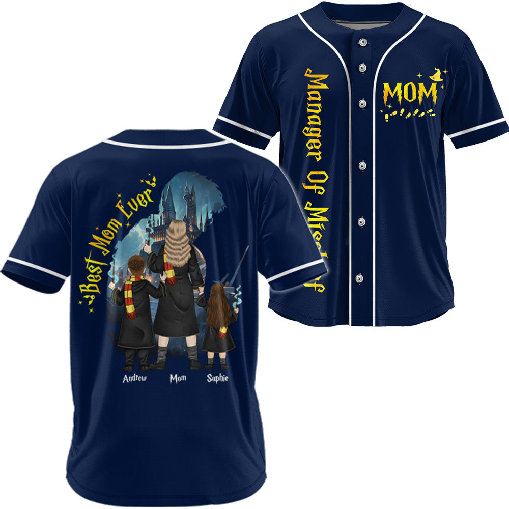 Mom Manager of Mischief, Personalized Best Mom Ever Shirt, Gift For Mom A2110 Tu20