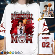My Favorite Basketball Player Calls Me Mom - Personalized All Over Print Shirt For Basketball Lovers T1807